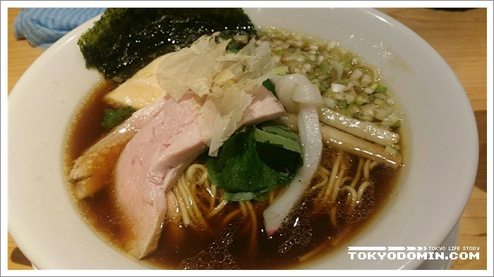 긴자 라멘 맛집 "무기또 오리부(むぎとオリーブ)"