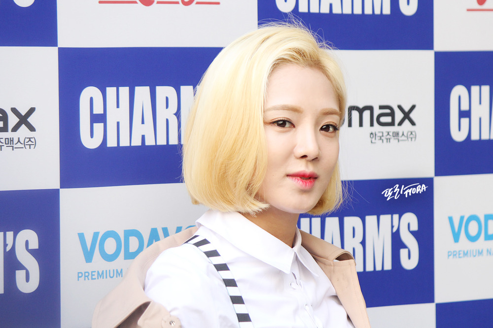 [PIC][18-10-2015]HyoYeon tham dự "HERA SEOUL FASHION WEEK S/S 2016 'CHARM'S’" vào trưa nay 256D6D48563EDFAD3773DF