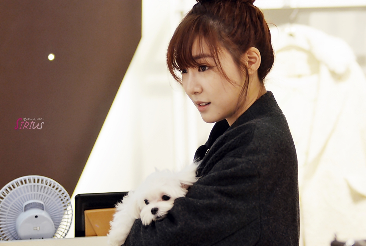 [PIC][28-11-2013]Tiffany ghé thăm cửa hàng "QUA" ở Hyundai Department Store vào trưa nay - Page 2 2519A8465297571711C9EA